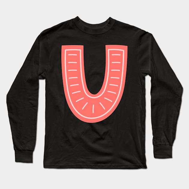 Letter  U - Forest Alphabet Long Sleeve T-Shirt by giftideas